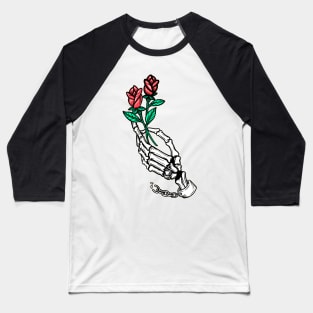 Heart Attack Roses Baseball T-Shirt